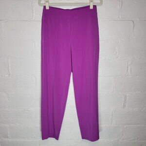 Athleta Women's Size 6 Pants Vienna Slim Pant Purple Pull On